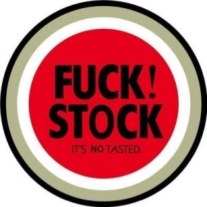 Decal Autocollant FUCK STOCK