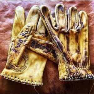 Gants moto cuir vintage Motostuka bronze 1936 – Hold Fast