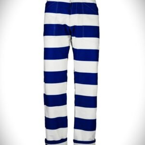 prison-pants-biker-denim-hold-fast-1 Pantalon bagnard rayé bleu Denim 14oz Folsom Prison - Vue 2 - Holdfast