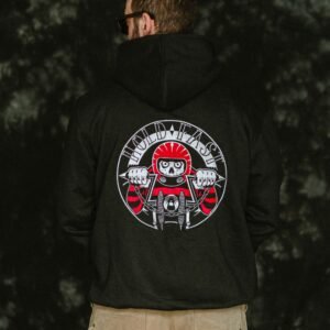 SWEAT CAPUCHE NOIR HOLD FAST JAP STYLE