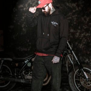 SWEAT CAPUCHE NOIR HOLD FAST