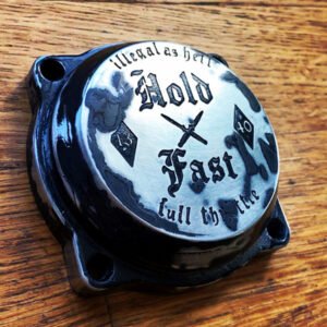CACHE CARBURATEUR HOLD FAST pour CV Harley Davidson