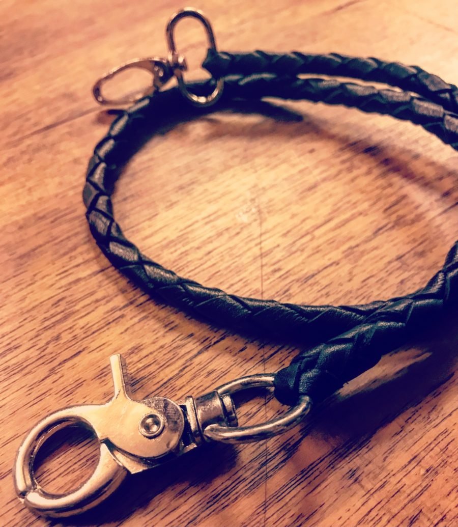 Lanière Cuir tressée Hold Fast