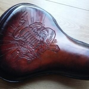 Selle Cuir Marron « Rock&Roll Spirit »