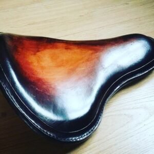 SELLE CUIR HOLD FAST « RUST SPIRIT » MARRON VIEILLI