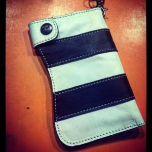 sacoches bagagerie cuir moto biker holdfast