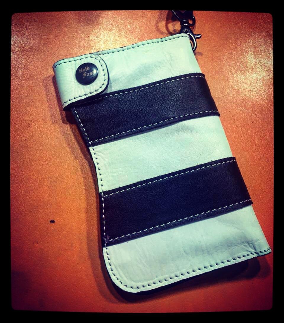 sacoches bagagerie cuir moto biker holdfast